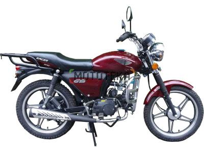Мопед Racer (Рейсер) RC50 - F ALPHA + ЦПГ 110 см3 бордовый