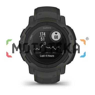 Защищенные GPS-часы Garmin (Гармин) Instinct 2, цвет графит (010-02626-00)