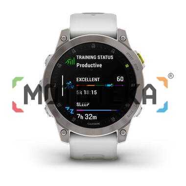 Мультиспорт.часы Garmin (Гармин) Epix gen.2 Sapphire, amoled-дисплей, белые (010-02582-21)
