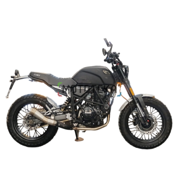 Мотоцикл дорожный FUEGO (Фуэго) Scrambler 250 Air чёрный с ПТС