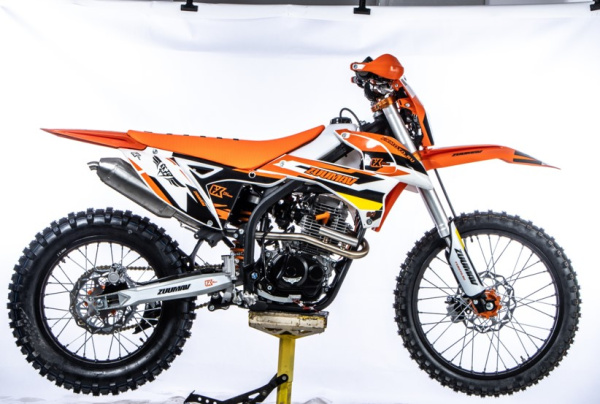 Мотоцикл кроссовый / эндуро Zuumav (Зуумав) FX A7 оранжевый | Мототека