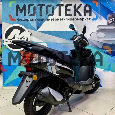 Скутер Мотомир SCIROCCO 49.9 (110) чёрный - купить с доставкой, по выгодной цене в интернет-магазине Мототека