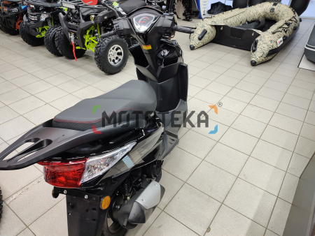Скутер Мотомир SCIROCCO 49.9 (110) чёрный - купить с доставкой, по выгодной цене в интернет-магазине Мототека