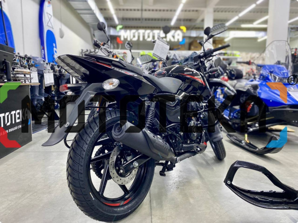 Мотоцикл дорожный BAJAJ (Баджадж) Pulsar 180 чёрный/красный с ПТС | Мототека