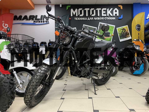 Мотоцикл дорожный Minsk (Минск) SCR 250 BLACK M1NSK с ПТС | Мототека