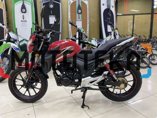 Мотоцикл дорожный MotoLand (Мотолэнд) FLASH 200 красный с ПТС | Мототека