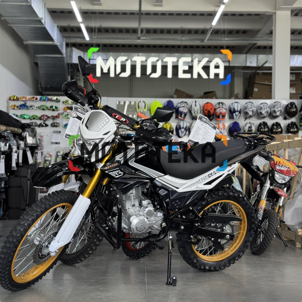 Мотоцикл кроссовый / эндуро Regulmoto (Регулмото) SK250GY - 5 чёрный с ПТС | Мототека