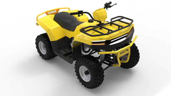 Квадроцикл IRBIS (Ирбис) ATV 250 2024 желтый с ПСМ | Мототека