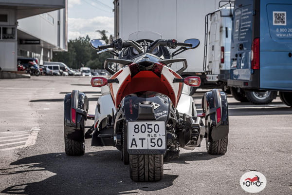 Мотоцикл BRP (БРП) Can-Am Spyder 2015, БЕЛЫЙ пробег 463 | Мототека