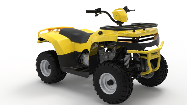 Квадроцикл IRBIS (Ирбис) ATV 250 2024 желтый с ПСМ | Мототека