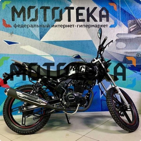 Мотоцикл кроссовый / эндуро Regulmoto (Регулмото) SK 200 - 9 чёрный с ПТС | Мототека